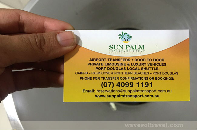 Sun Palm Transport Great Barrier Reef Cairns Australia