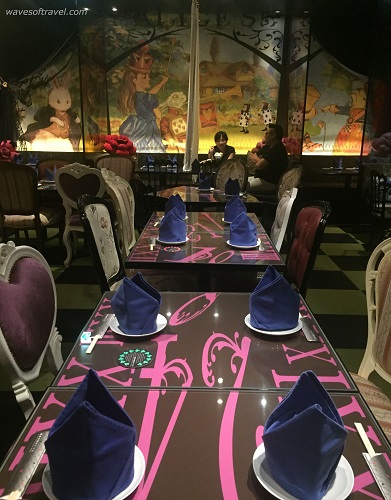 Alice in Wonderland Theme Restaurant Tokyo Japan