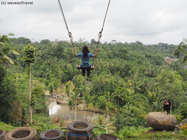 Soar into the jungle at Bali Swing.